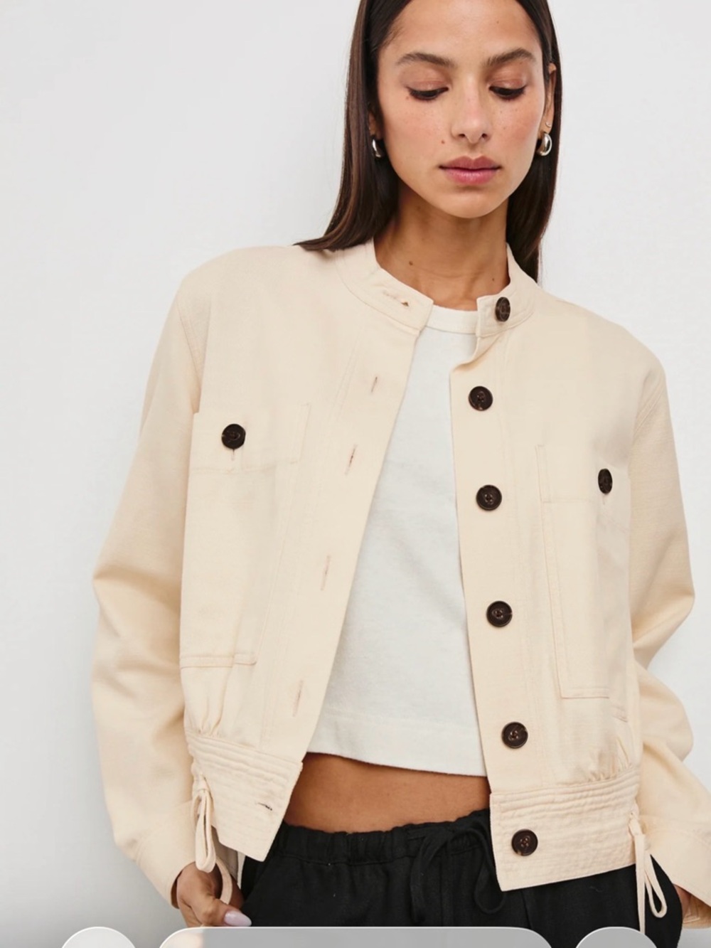 Rails Alma jacket in color ecru